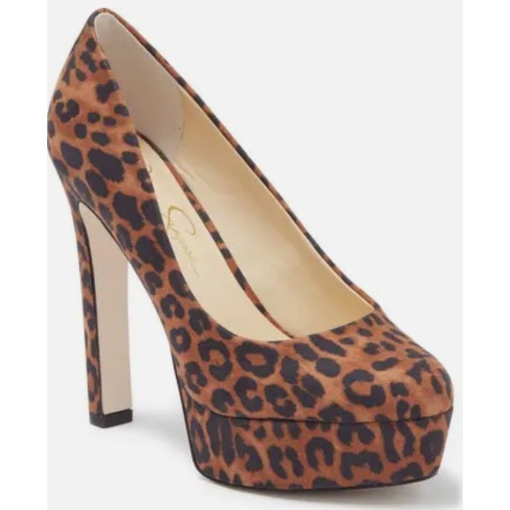 Jessica Simpson Nellah Pumps in Leopard Print